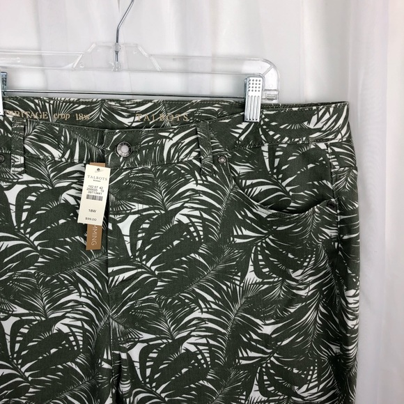 NWT Talbots Heritage Crop pant - Picture 2 of 6